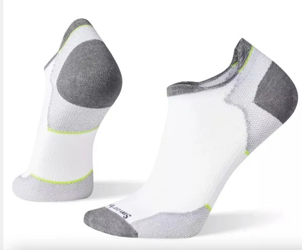 Smartwool Run Zero Cushion Low White