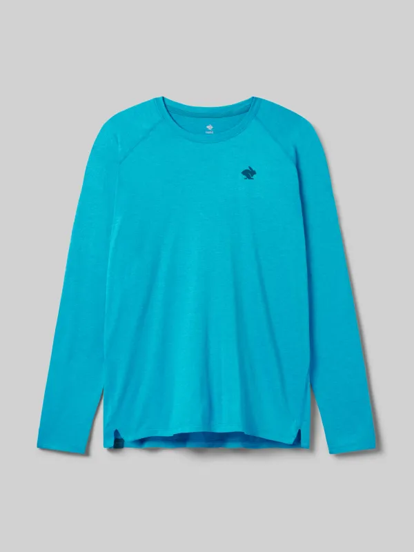 Rabbit Men's EZ Tee LS Atomic Blue