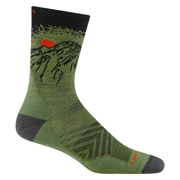 Darn Tough Vert Micro Crew Ultr Green