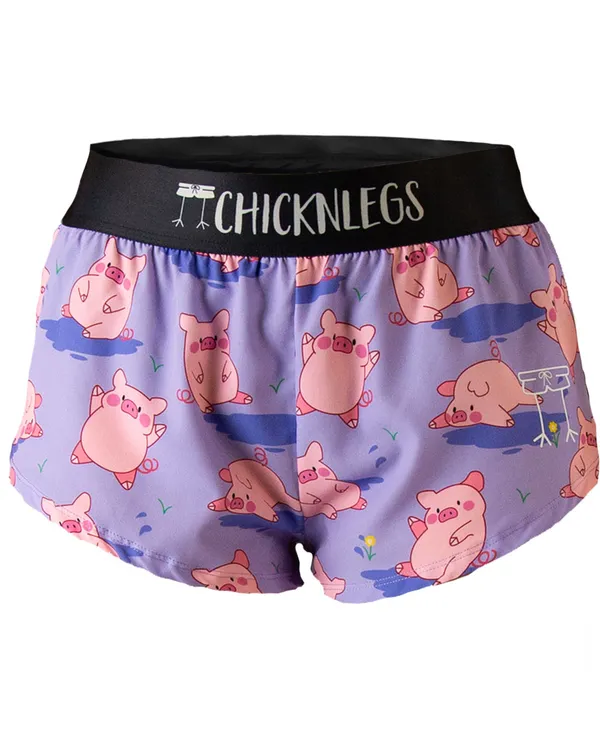 Chickenlegs 1.5" Split Shorts Piggies