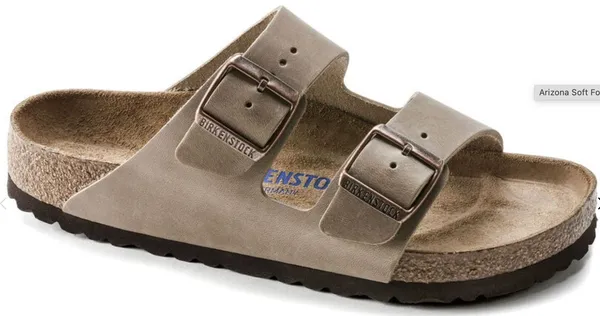 Birkenstock Arizona Soft Footbed - Oiled Leather Tabacco Brown
