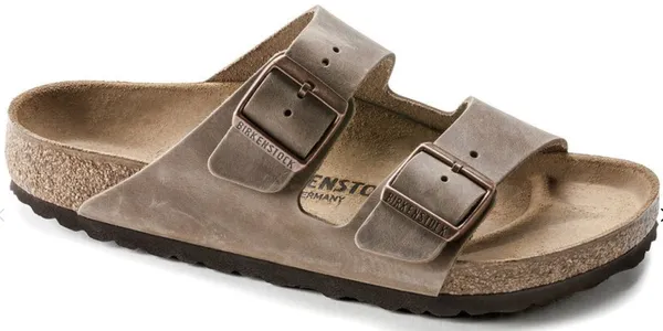 Birkenstock Arizona - Oiled Leather Tabacco Brown