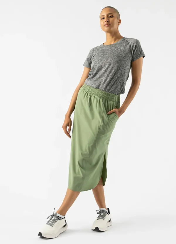 Rabbit Women's Feelin' Fine Skirt Green