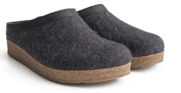 Haflinger Grizzly GZL Clog Charcoal