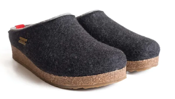 Haflinger Grizzly Kris Clog Charcoal
