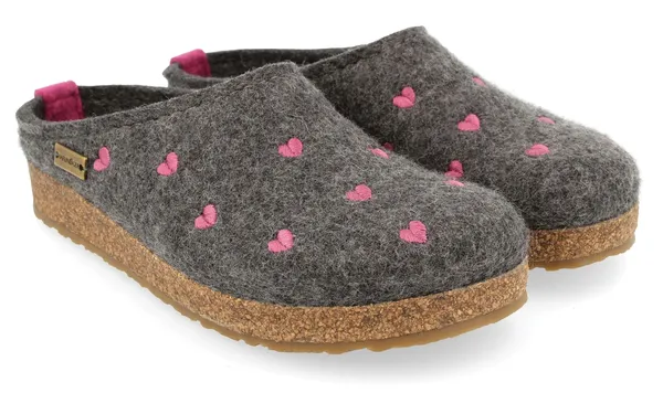 Haflinger Grizzly Cuoricini Grey