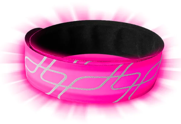 Amphipod Full-Viz Slap Band Pink