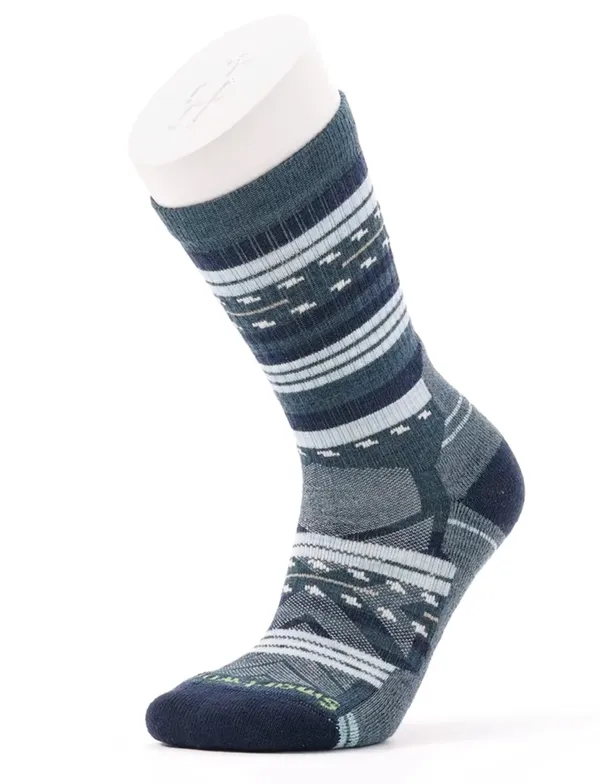Smartwool Women's Hike Margarita Crew Socks Blue