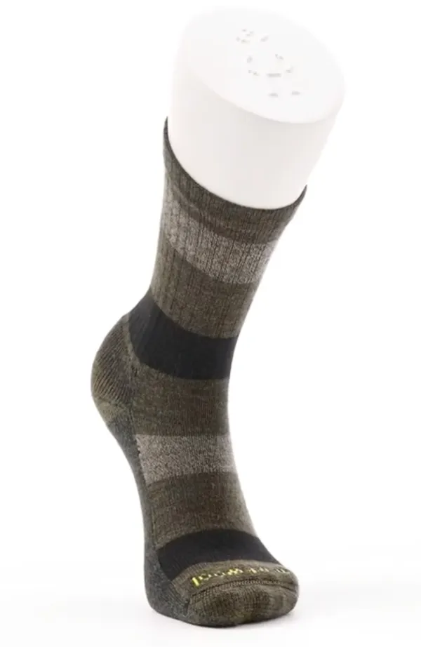 Smartwool Everyday Barnsley Sweater Crew Socks Olive