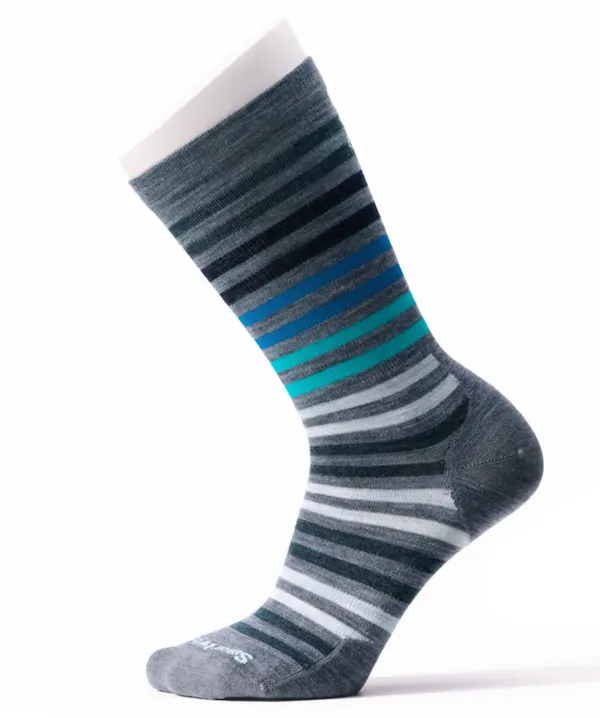 Smartwool Everyday Spruce Street Crew Socks Blue