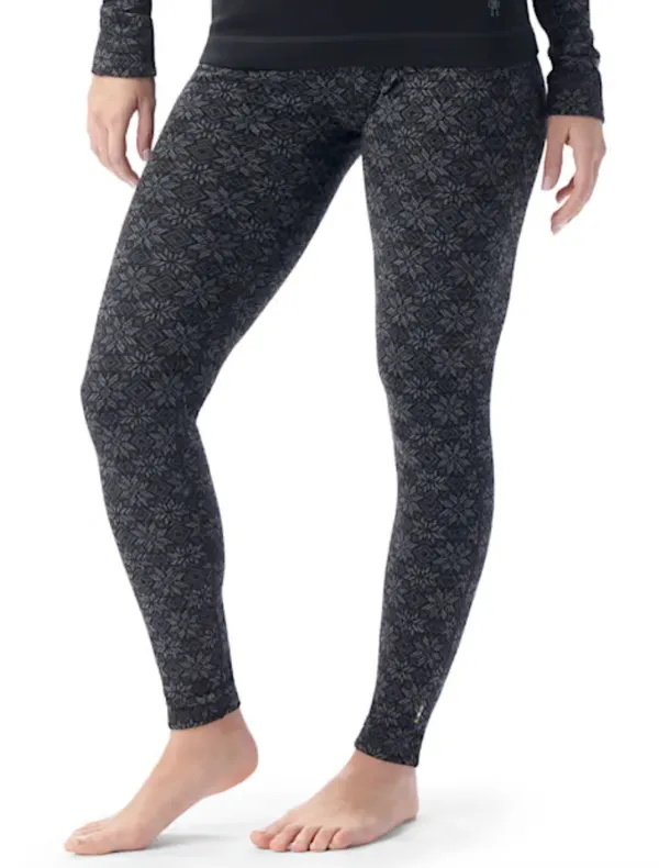 Smartwool Women's Classic Thermal Merino Base Layer Bottom Black Digi Snow