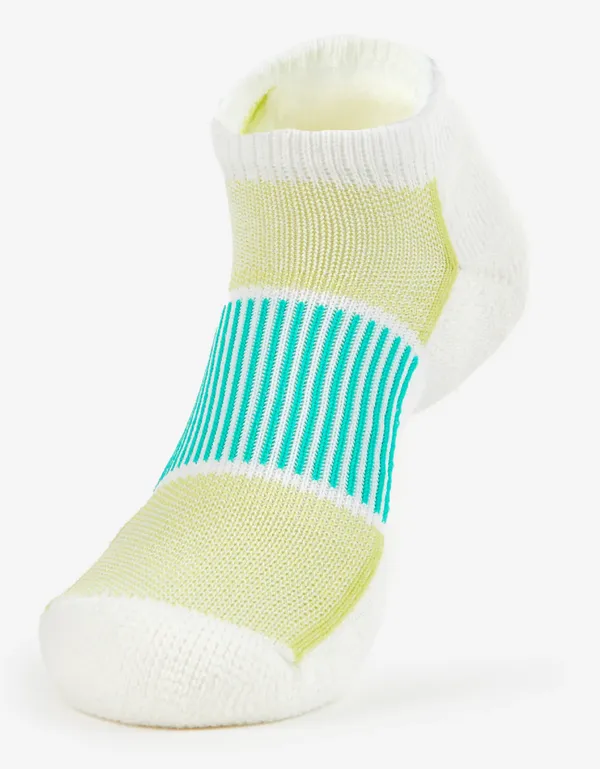Thorlo Max Cushion Low-Cut White/Green