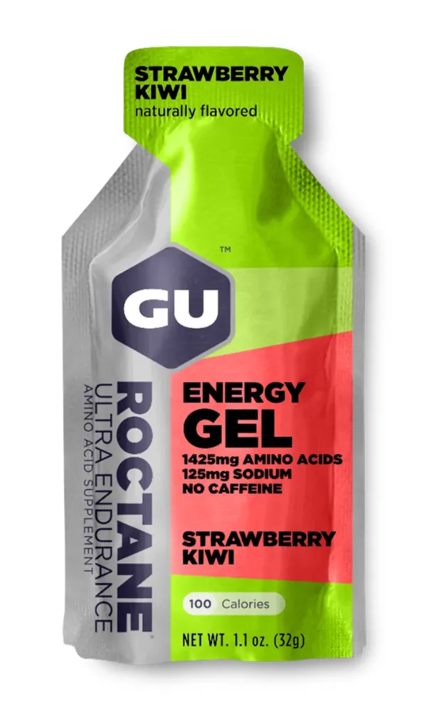GU GU Roctane Energy Gels Strawberry Kiwi