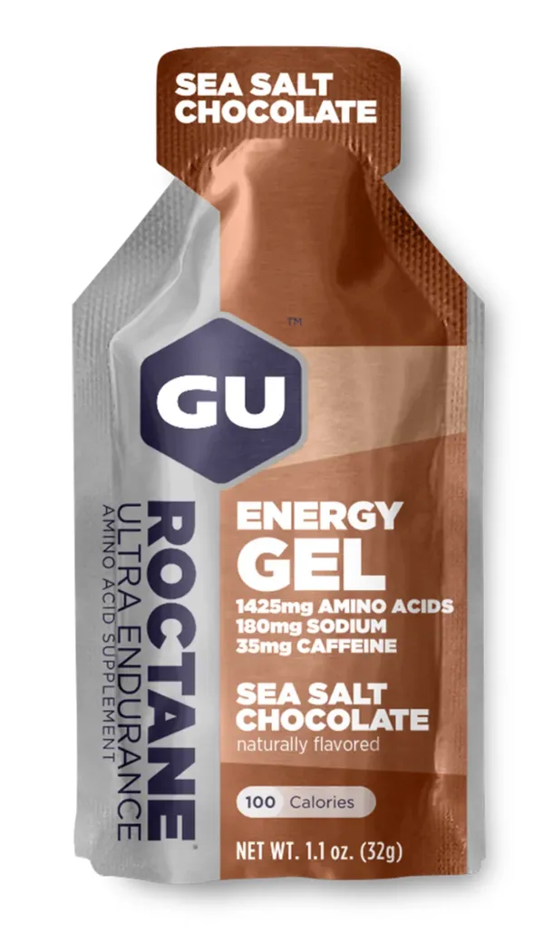 GU GU Roctane Energy Gels Sea Salt Chocolate