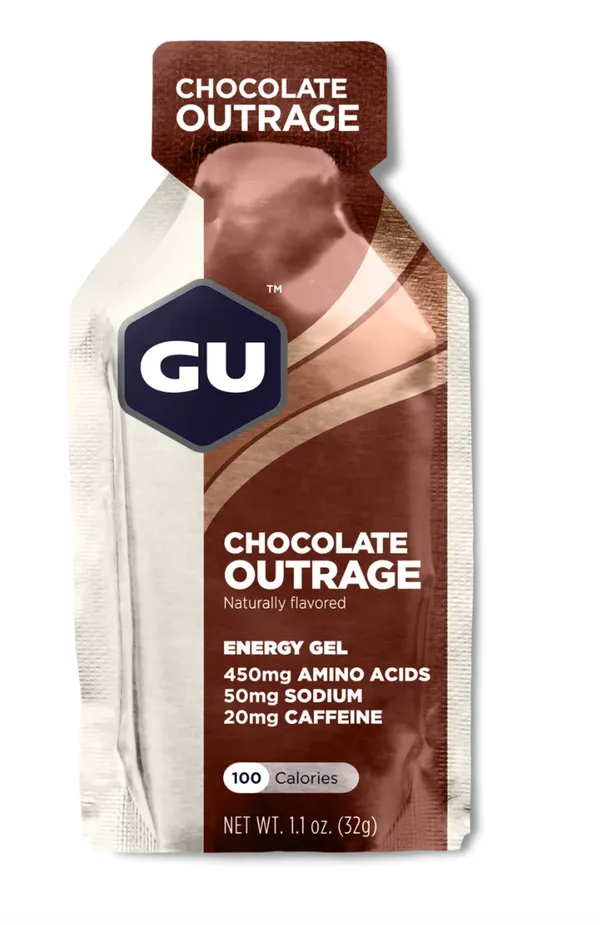 GU GU Energy Gels Chocolate Outrage