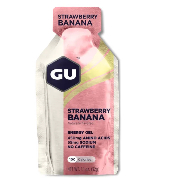 GU GU Energy Gels Strawberry Banana