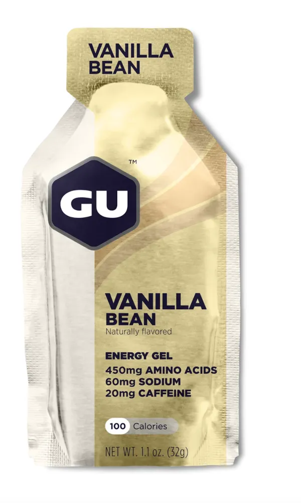 GU GU Energy Gels Vanilla Bean