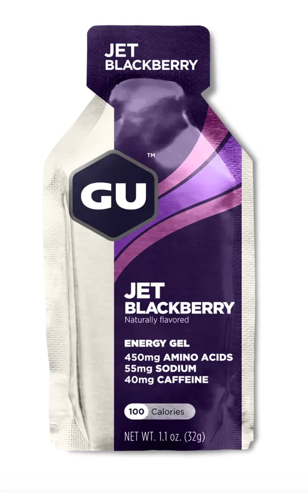 GU GU Energy Gels Jet Blackberry