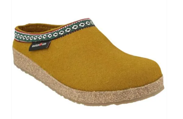 Haflinger Grizzly GZ Clog Masala - Mustard