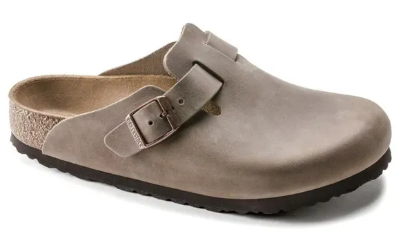Birkenstock Boston - Oiled Leather Tabacco Brown