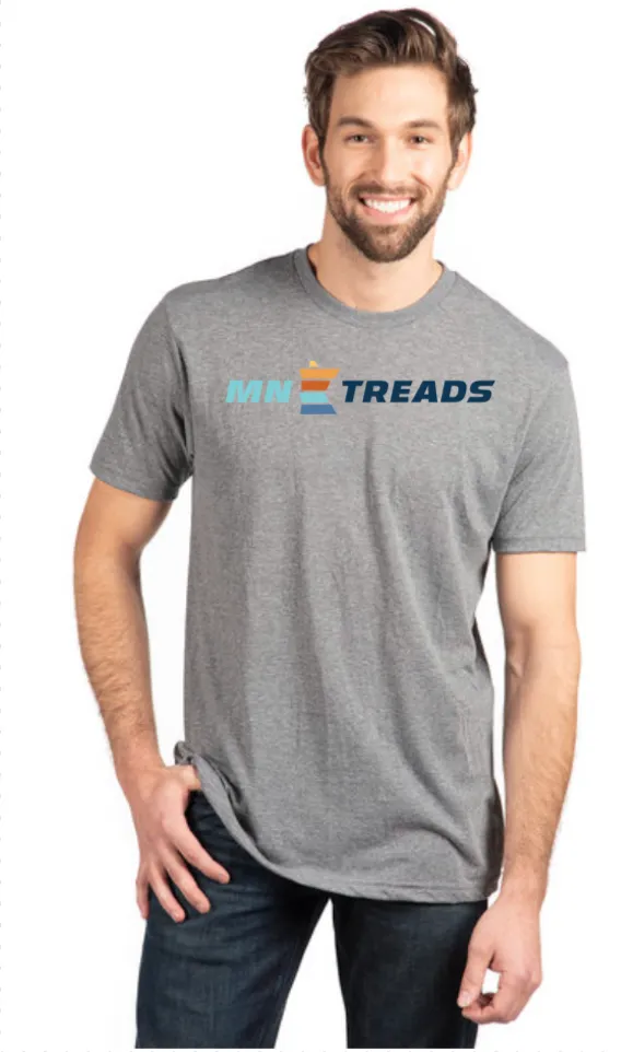 Minnesota Treads MN Treads Tee Grey Heather