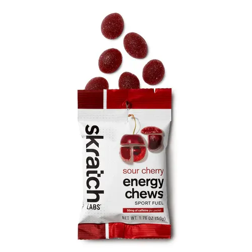 Skratch Labs Skratch Labs Energy Chews with caffeine Sour Cherry