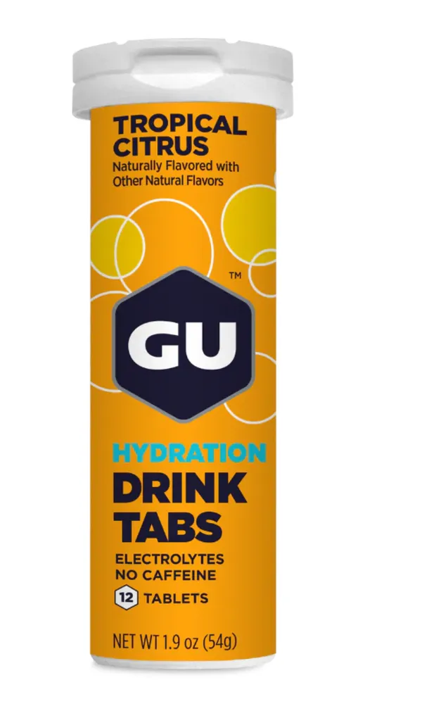 GU GU Hydration Drink Tabs TropicalCitrus