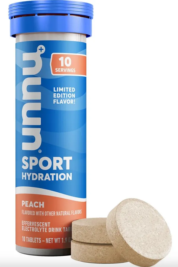 Nuun Hydration Daily Hydration Tube Peach