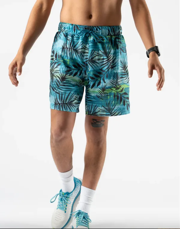 Rabbit Men's Surfs Up 6" Algiers Blue Tropics