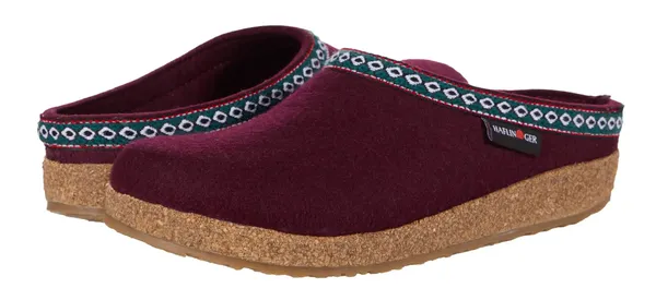 Haflinger Grizzly GZ Clog Bordeaux
