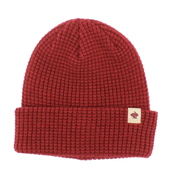 Rabbit Waffle Beanie Tawny