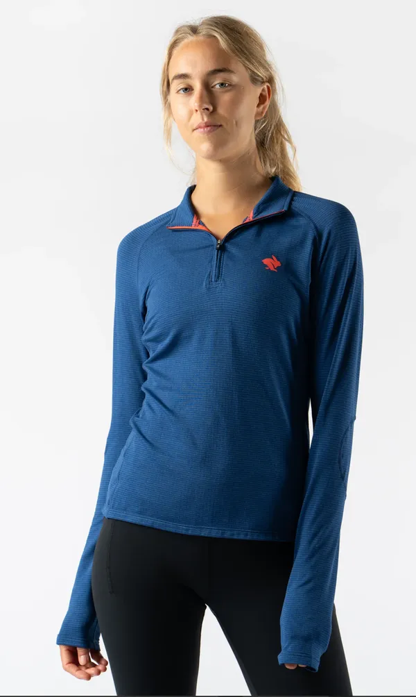 Rabbit Women's Layer 1 Zip NavyPeony