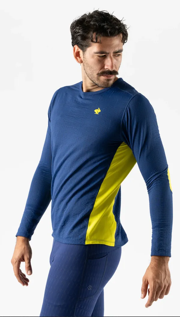 Rabbit Men's Low Light Layer One Blue Depths