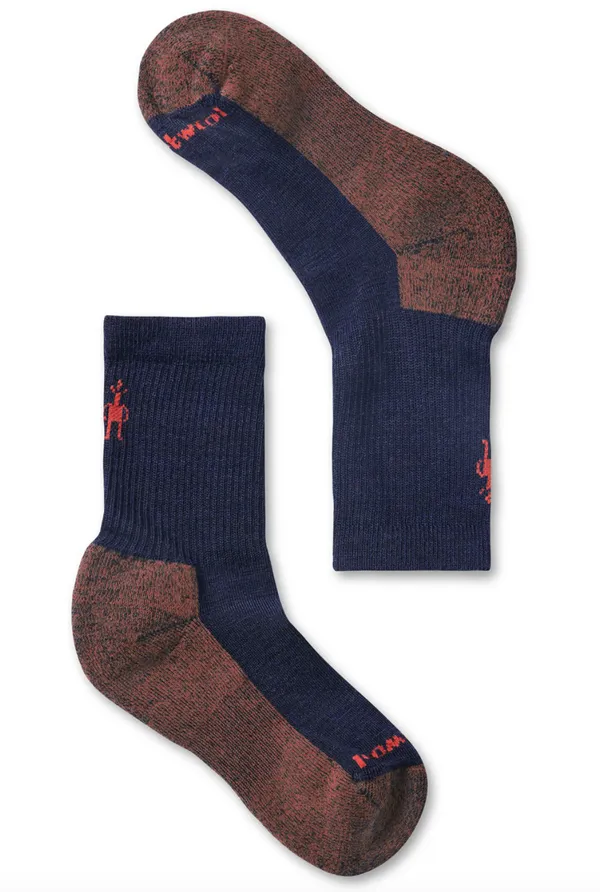 Smartwool Kids' Hike Light Cushion Crew Sock Blue