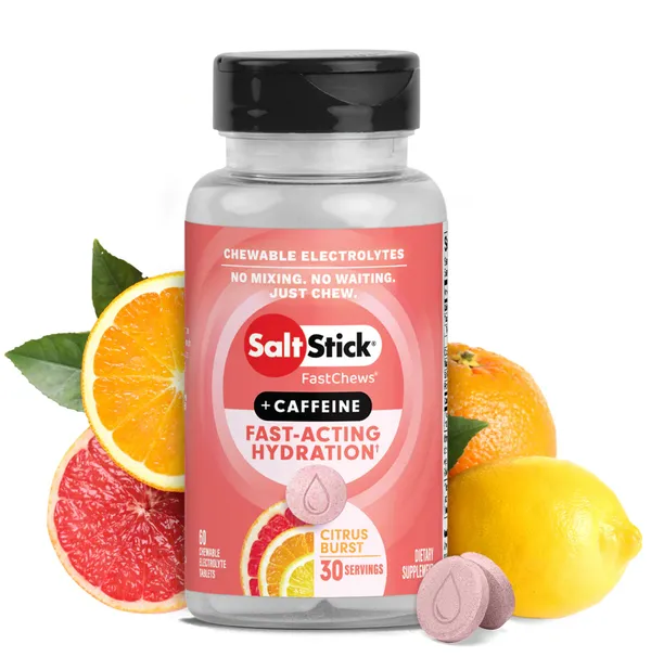 Salt Stick Fast Chew +Caffeine Citrus Burst