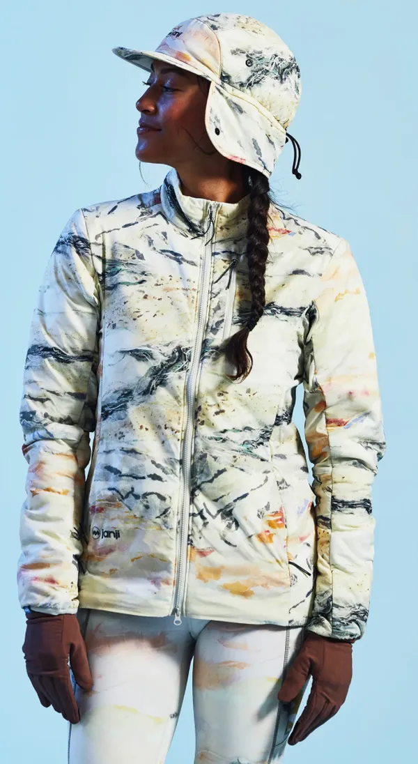 Janji Women's Thermalrunner Jacket Arctic Delta