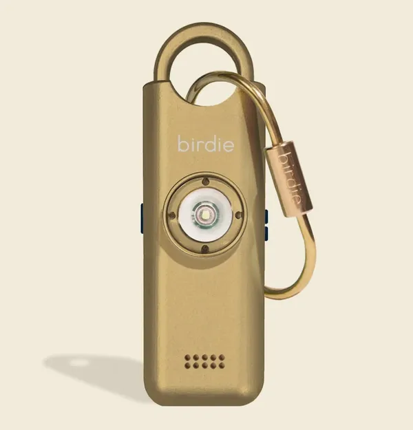 She's birdie Birdie Alarm Metallic Gold