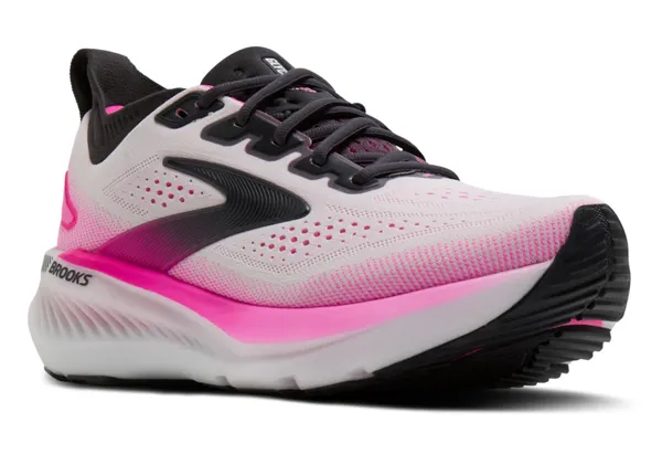 Brooks Women's Glycerin GTS 23 White/Phantom/Cyber Pink