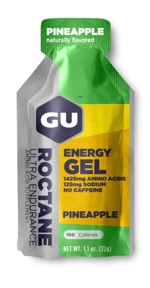 GU GU Roctane Energy Gels Pineapple