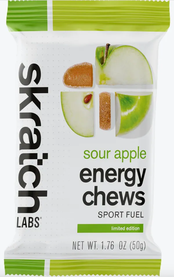Skratch Labs SKRATCH LABS ENERGY CHEWS Sour Apple