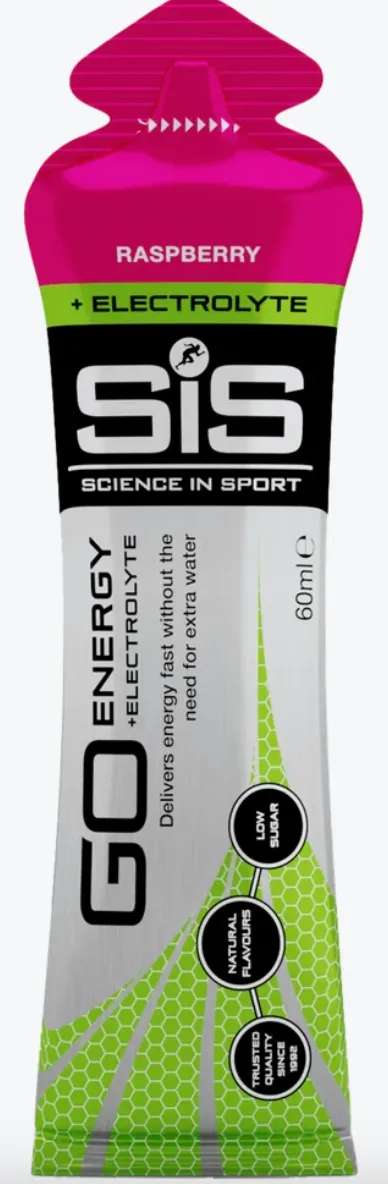 Science In Sport Go Energy + Electrolyte Gel Raspberry