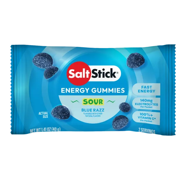 Salt Stick Energy Gummies Blue Razz