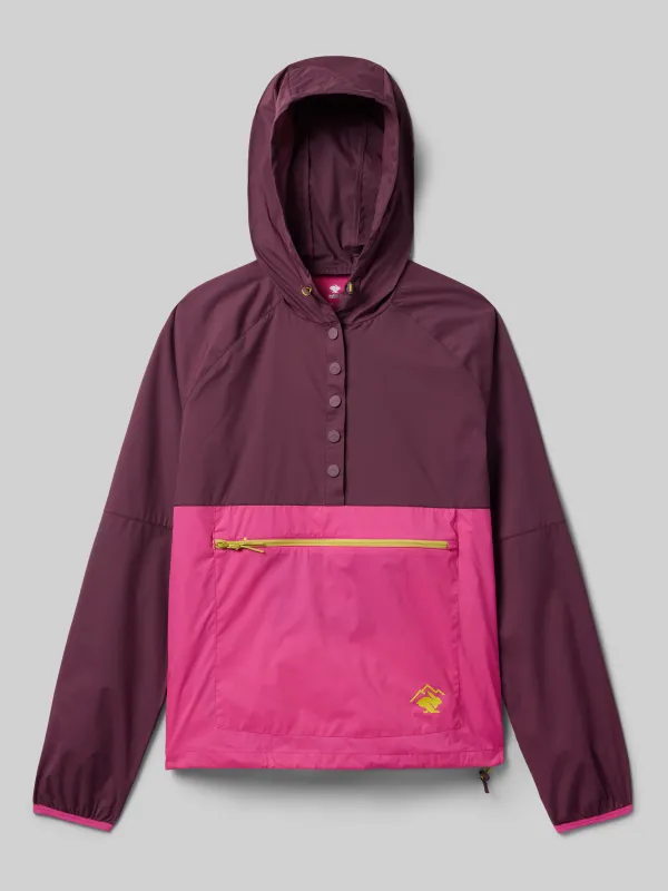 Rabbit Women's High Country Windbreaker Mauve