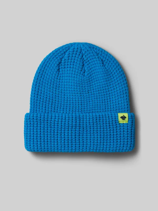 Rabbit Waffle Beanie Atomic Blue