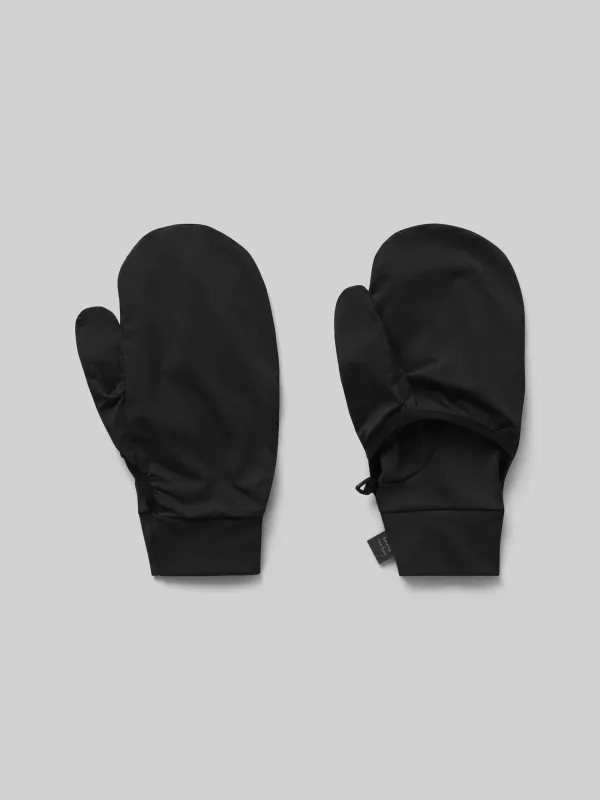 Rabbit Windstop Split Finge Black