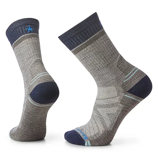 Smartwool Hike Winding Trail Crew Socks Brown