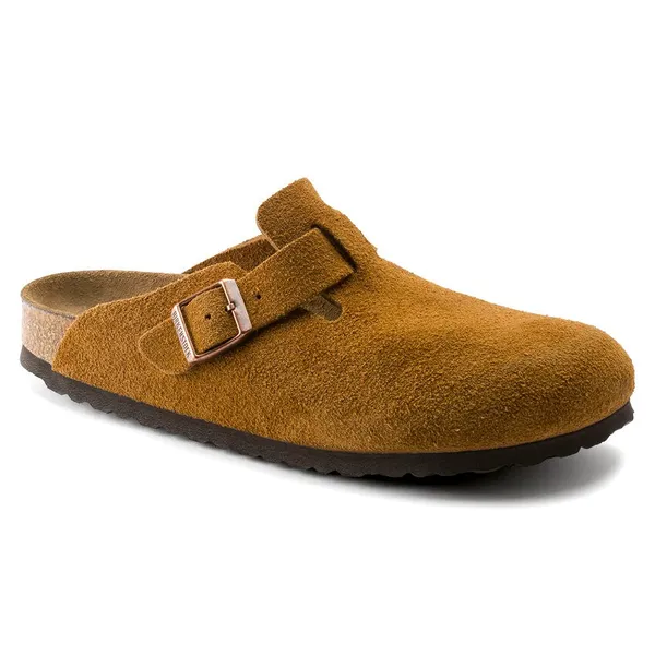 Birkenstock Boston Suede - Suede Mink