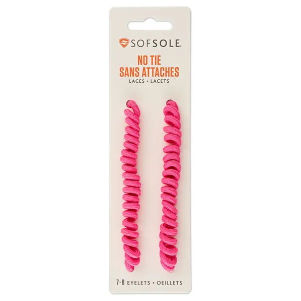 Implus No Tie Laces Pink