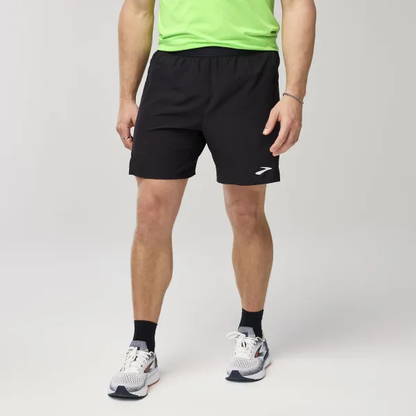 Brooks Journey 7" Short Black