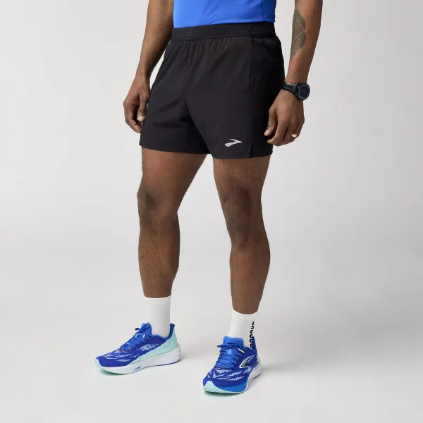 Brooks Journey 5" Short Black
